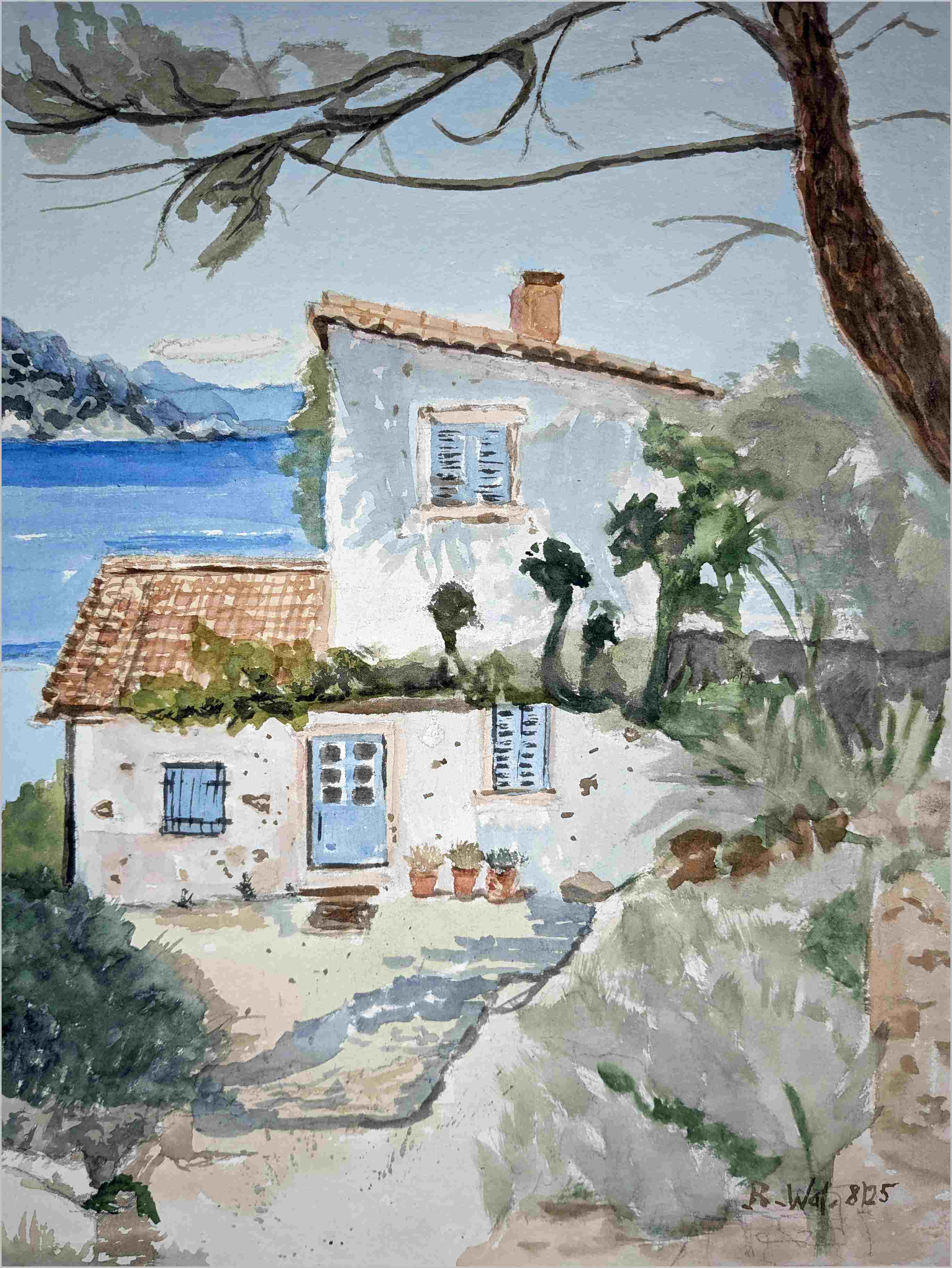   Kleines Haus am See